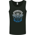 USA Speed Junkies Biker Motorcycle Mens Vest Tank Top Black