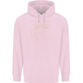 US National Parks Hiking Trekking Walking Childrens Kids Hoodie Light Pink
