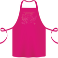 US National Parks Hiking Trekking Walking Cotton Apron 100% Organic Pink
