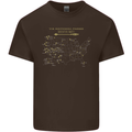 US National Parks Hiking Trekking Walking Kids T-Shirt Childrens Chocolate