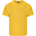 US National Parks Hiking Trekking Walking Kids T-Shirt Childrens Yellow