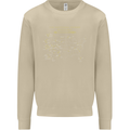 US National Parks Hiking Trekking Walking Mens Sweatshirt Jumper Sand