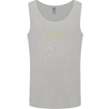 US National Parks Hiking Trekking Walking Mens Vest Tank Top Sports Grey