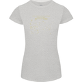 US National Parks Hiking Trekking Walking Womens Petite Cut T-Shirt Sports Grey