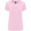 US National Parks Hiking Trekking Walking Womens Wider Cut T-Shirt Light Pink
