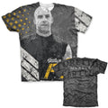 Fast and furious the fate of the furious mens allover print t-shirt multi coloured tee action film
