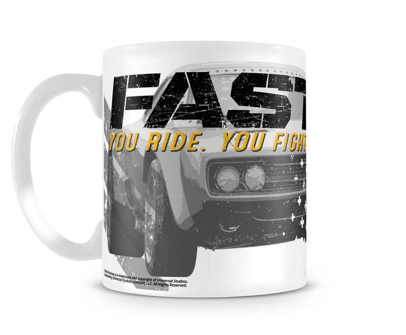 fast and furious 8 toretto white film coffee mug cup