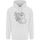 U Dropped Your Brain Sarcastic Dumb Stupid Childrens Kids Hoodie White