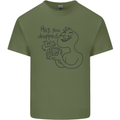 U Dropped Your Brain Sarcastic Dumb Stupid Mens Cotton T-Shirt Tee Top Military Green