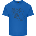 U Dropped Your Brain Sarcastic Dumb Stupid Mens Cotton T-Shirt Tee Top Royal Blue