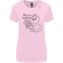 U Dropped Your Brain Sarcastic Dumb Stupid Womens Wider Cut T-Shirt Light Pink