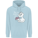 U Dropped Your Brain Sarcastic Stupid Dumb Childrens Kids Hoodie Light Blue