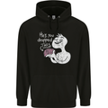 U Dropped Your Brain Sarcastic Stupid Dumb Mens 80% Cotton Hoodie Black