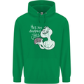 U Dropped Your Brain Sarcastic Stupid Dumb Mens 80% Cotton Hoodie Irish Green