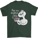 U Dropped Your Brain Sarcastic Stupid Dumb Mens T-Shirt 100% Cotton Forest Green