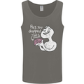 U Dropped Your Brain Sarcastic Stupid Dumb Mens Vest Tank Top Charcoal