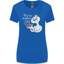 U Dropped Your Brain Sarcastic Stupid Dumb Womens Wider Cut T-Shirt Royal Blue