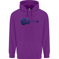 Ukulele Forest Guitar Music Guitarist Childrens Kids Hoodie Purple