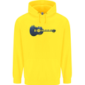 Ukulele Forest Guitar Music Guitarist Childrens Kids Hoodie Yellow