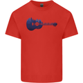 Ukulele Forest Guitar Music Guitarist Kids T-Shirt Childrens Red