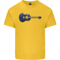 Ukulele Forest Guitar Music Guitarist Kids T-Shirt Childrens Yellow
