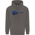 Ukulele Forest Guitar Music Guitarist Mens 80% Cotton Hoodie Charcoal