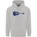 Ukulele Forest Guitar Music Guitarist Mens 80% Cotton Hoodie Sports Grey