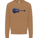Ukulele Forest Guitar Music Guitarist Mens Sweatshirt Jumper Caramel Latte