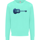 Ukulele Forest Guitar Music Guitarist Mens Sweatshirt Jumper Peppermint