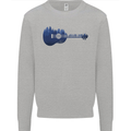 Ukulele Forest Guitar Music Guitarist Mens Sweatshirt Jumper Sports Grey