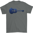 Ukulele Forest Guitar Music Guitarist Mens T-Shirt 100% Cotton Charcoal