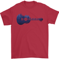 Ukulele Forest Guitar Music Guitarist Mens T-Shirt 100% Cotton Red