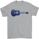Ukulele Forest Guitar Music Guitarist Mens T-Shirt 100% Cotton Sports Grey