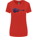 Ukulele Forest Guitar Music Guitarist Womens Wider Cut T-Shirt Red