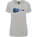 Ukulele Forest Guitar Music Guitarist Womens Wider Cut T-Shirt Sports Grey