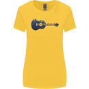Ukulele Forest Guitar Music Guitarist Womens Wider Cut T-Shirt Yellow