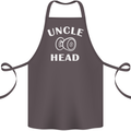 Uncle Knobhead Funny Uncle's Day Nephew Cotton Apron 100% Organic Dark Grey