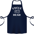 Uncle Knobhead Funny Uncle's Day Nephew Cotton Apron 100% Organic Navy Blue