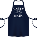 Uncle Knobhead Funny Uncle's Day Nephew Cotton Apron 100% Organic Navy Blue