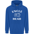 Uncle Knobhead Funny Uncle's Day Nephew Mens 80% Cotton Hoodie Royal Blue