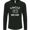 Uncle Knobhead Funny Uncle's Day Nephew Mens Long Sleeve T-Shirt Black