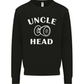 Uncle Knobhead Funny Uncle's Day Nephew Mens Sweatshirt Jumper Black