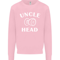 Uncle Knobhead Funny Uncle's Day Nephew Mens Sweatshirt Jumper Light Pink