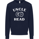 Uncle Knobhead Funny Uncle's Day Nephew Mens Sweatshirt Jumper Navy Blue