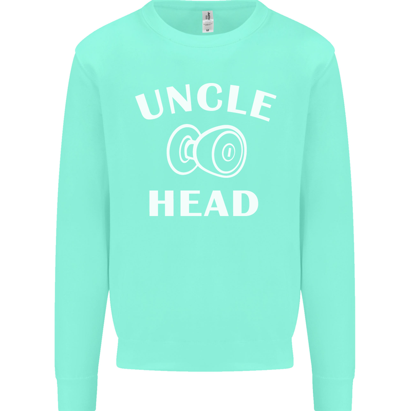 Uncle Knobhead Funny Uncle's Day Nephew Mens Sweatshirt Jumper Peppermint
