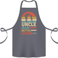 Uncle Man Myth Legend Funny Fathers Day Cotton Apron 100% Organic Steel