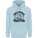 Uncle & Nephew Best Friends Uncle's Day Childrens Kids Hoodie Light Blue
