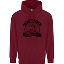 Uncle & Nephew Best Friends Uncle's Day Childrens Kids Hoodie Maroon