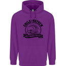 Uncle & Nephew Best Friends Uncle's Day Childrens Kids Hoodie Purple