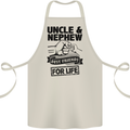 Uncle & Nephew Best Friends Uncle's Day Cotton Apron 100% Organic Natural